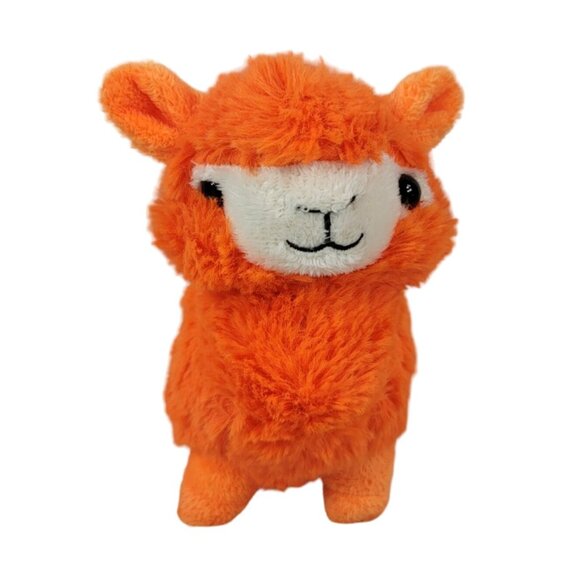 2/$15 Dan Dee Llama Plush Orange Skeleton Rib Bones Stuffed Animal Halloween - Picture 3 of 9